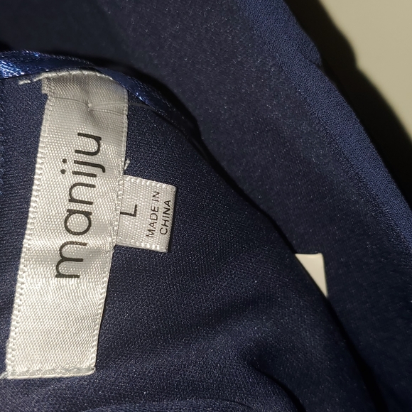 NWT Navy Bridesmaid Dress size Large - Picture 4 of 4